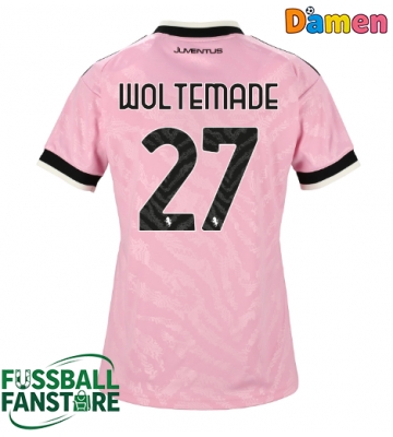 Juventus Nick Woltemade #27 Replik Auswärtstrikot Damen 2026-27 Kurzarm